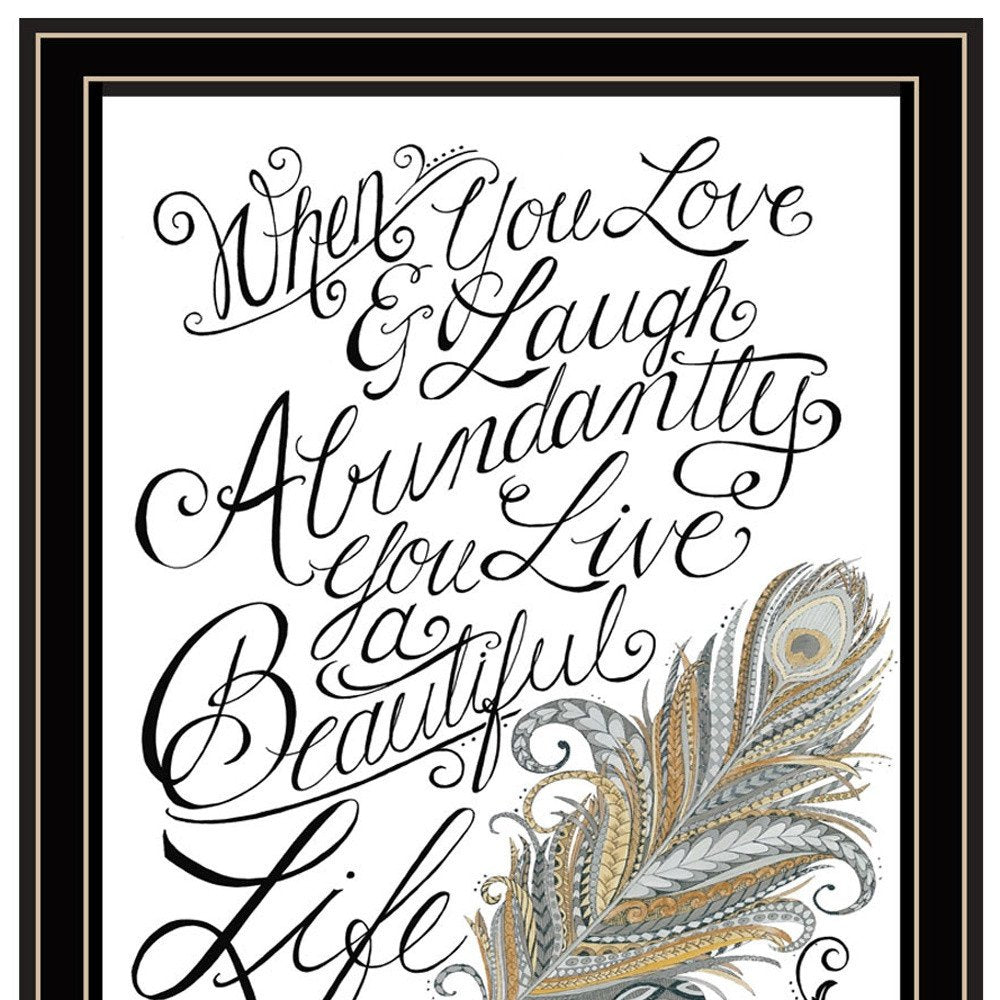 Set Of Two What if I FAIL? Black Framed Wall Art — view 3