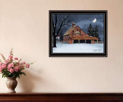 Night Before Christmas Black Framed Wall Art HomeRoots