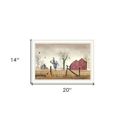 After the Harvest White Framed Wall Art HomeRoots