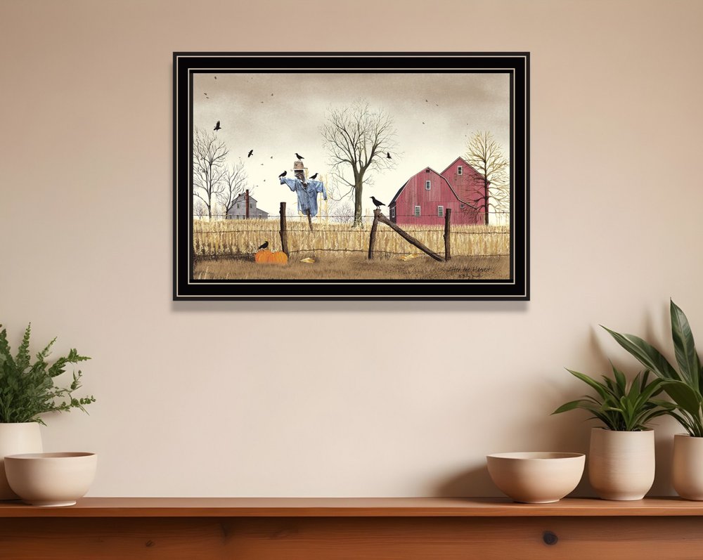 After the Harvest Black Framed Wall Art HomeRoots