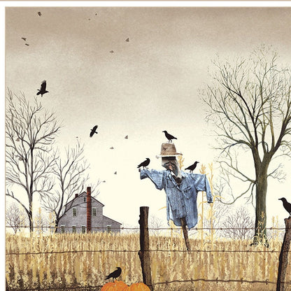 After the Harvest White Framed Wall Art HomeRoots