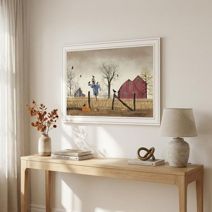 After the Harvest White Framed Wall Art HomeRoots