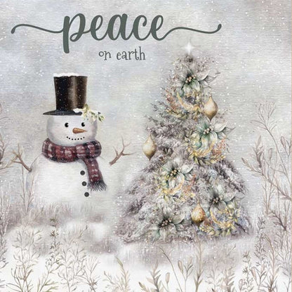 Set Of Two Peace On Earth White Framed Wall Art HomeRoots