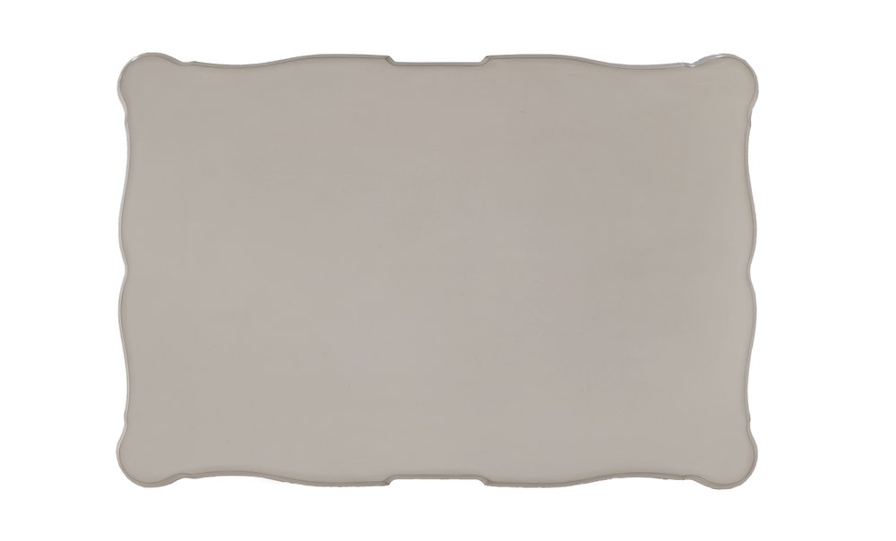 57" Bone Wood Coffee Table With Two Drawers HomeRoots