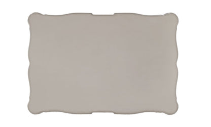 57" Bone Wood Coffee Table With Two Drawers HomeRoots