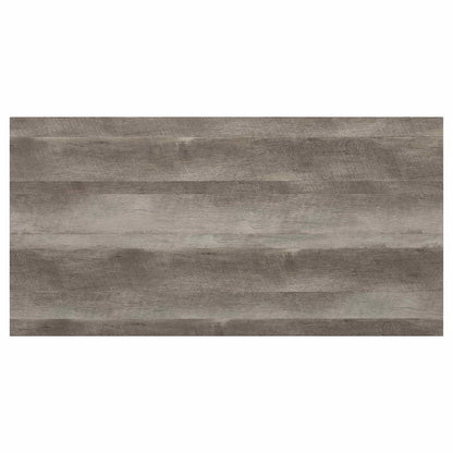 47" Oak and Black Wood And Metal Distressed Frame Coffee Table HomeRoots