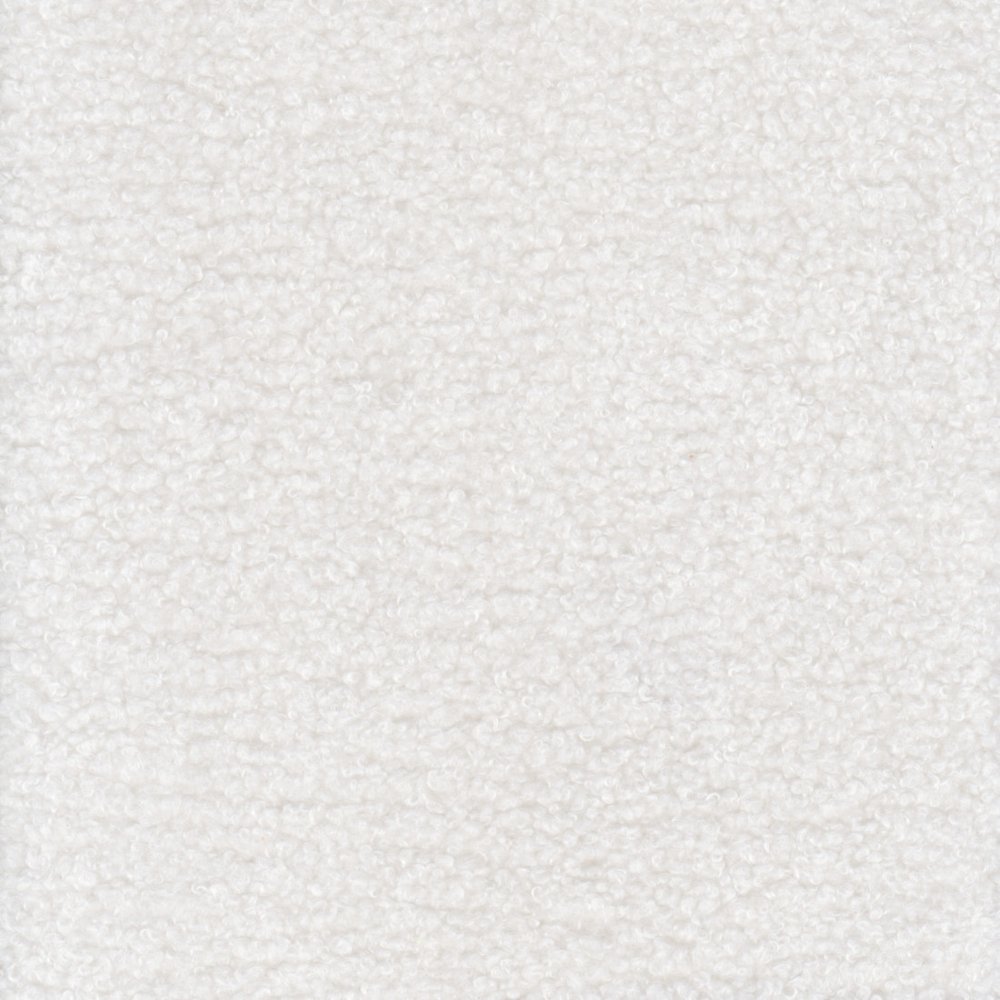 30" White And Black Sherpa And Upholstered Side Chair — view 9