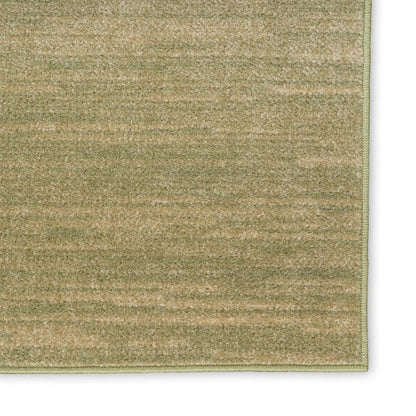2' X 4' Green And Gold Abstract Indoor Outdoor Area Rug HomeRoots