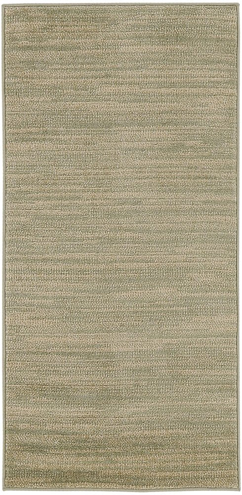 2' X 4' Green And Gold Abstract Indoor Outdoor Area Rug — view 7