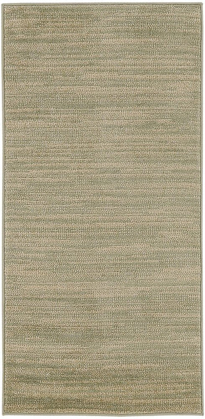 2' X 4' Green And Gold Abstract Indoor Outdoor Area Rug HomeRoots