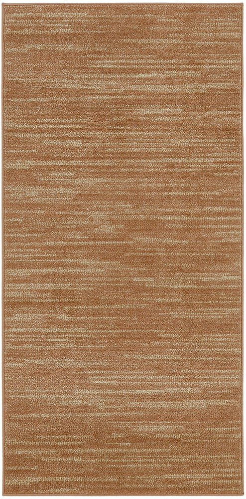 2' X 4' Rust And Beige Abstract Indoor Outdoor Area Rug — view 7