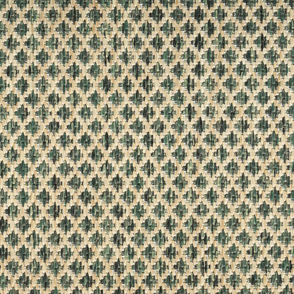 3' X 5' Green And Beige Geometric Indoor Outdoor Area Rug HomeRoots