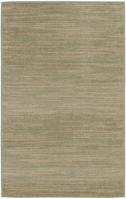 3' X 5' Green And Gold Abstract Indoor Outdoor Area Rug HomeRoots