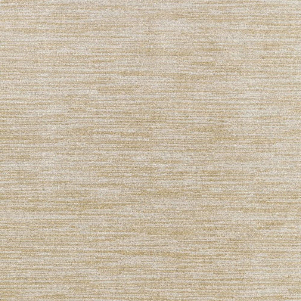 5' Ivory And Gold Square Abstract Indoor Outdoor Area Rug — view 8