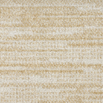 4' X 6' Ivory And Gold Abstract Indoor Outdoor Area Rug HomeRoots