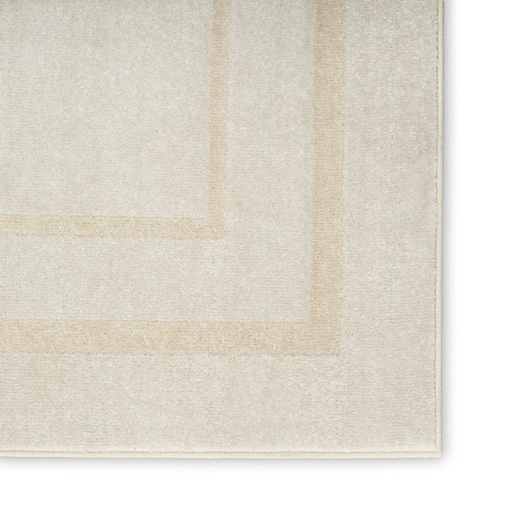 4' X 6' Ivory And Gold Indoor Outdoor Area Rug — view 10