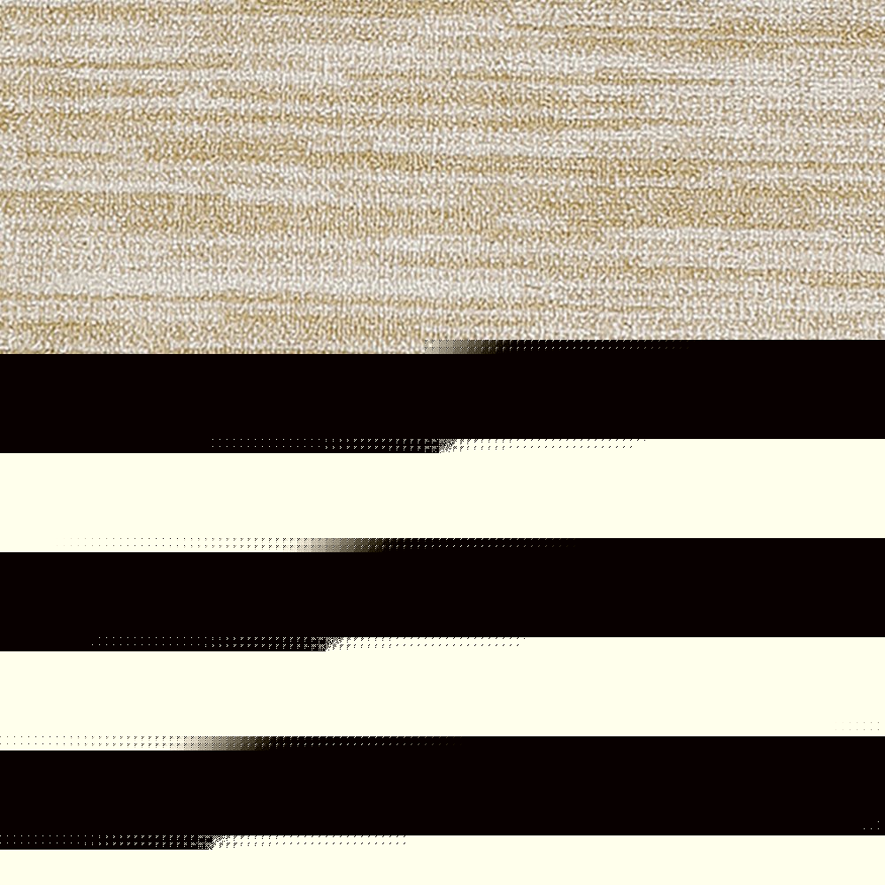 8' Ivory And Gold Round Abstract Indoor Outdoor Area Rug — view 11