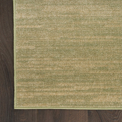 5' X 7' Green And Gold Abstract Indoor Outdoor Area Rug HomeRoots