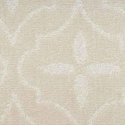 5' X 7' Ivory And Beige Geometric Indoor Outdoor Area Rug HomeRoots