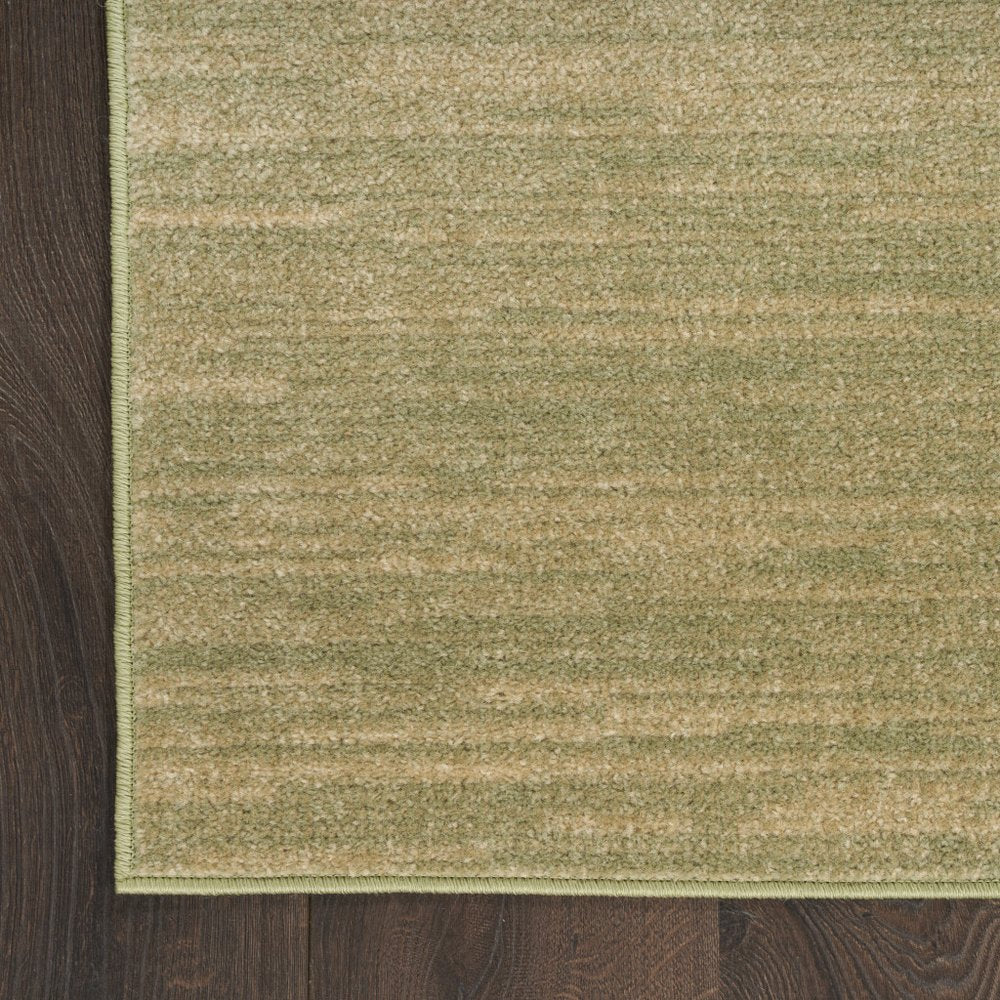 7' Green And Gold Square Abstract Indoor Outdoor Area Rug HomeRoots