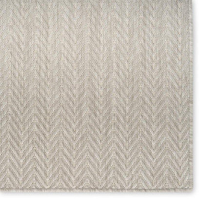 5' X 7' Gray Geometric Indoor Outdoor Area Rug HomeRoots