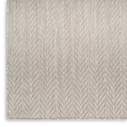 5' X 7' Gray Geometric Indoor Outdoor Area Rug HomeRoots