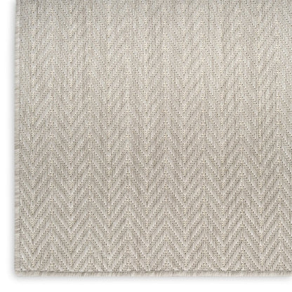5' X 7' Gray Geometric Indoor Outdoor Area Rug HomeRoots