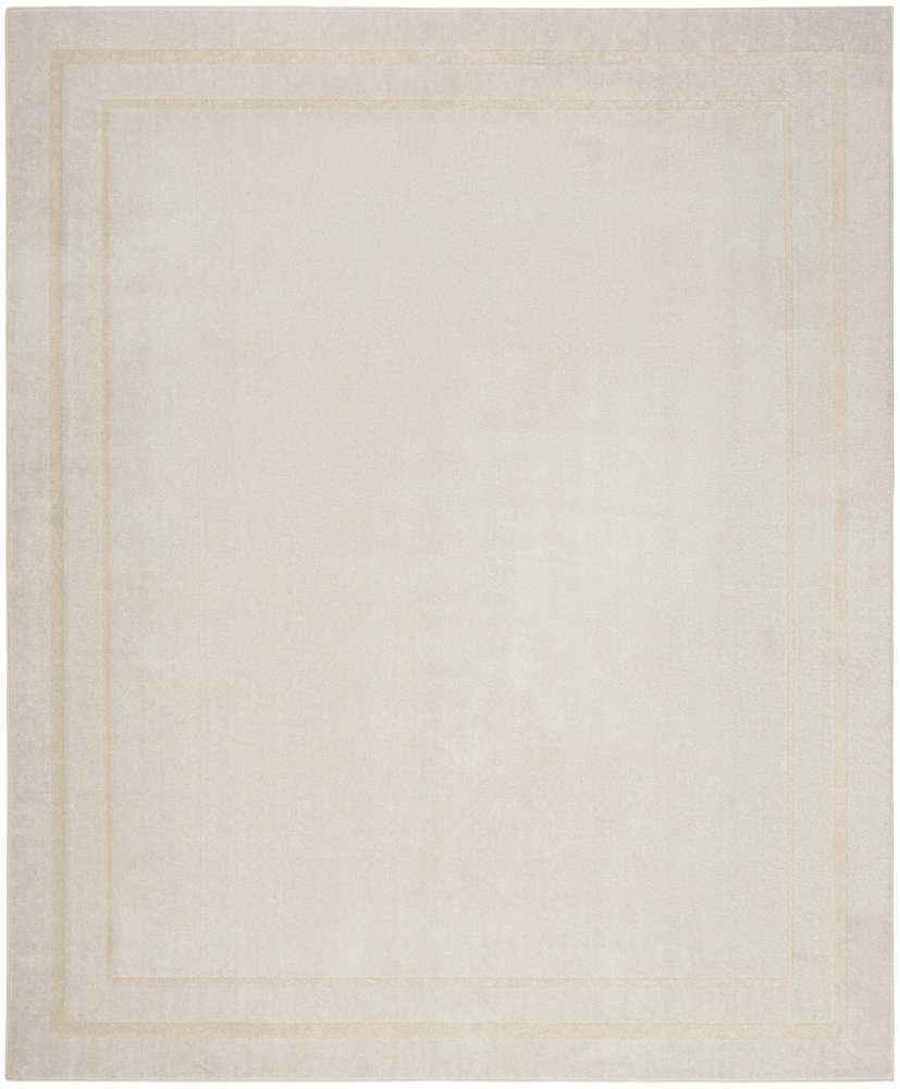 6' X 9' Ivory And Gold Indoor Outdoor Area Rug — view 1