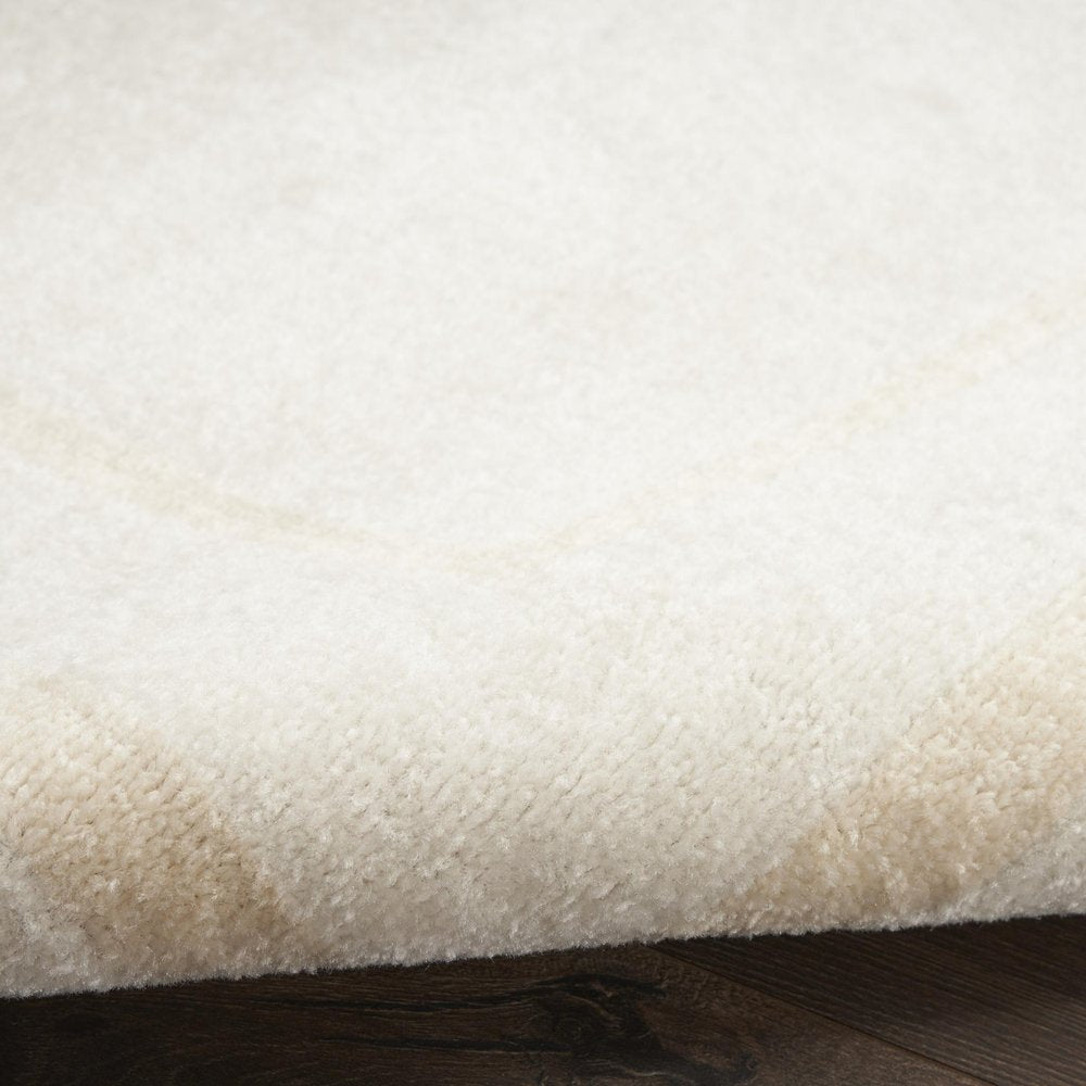 6' X 9' Ivory And Gold Indoor Outdoor Area Rug — view 5