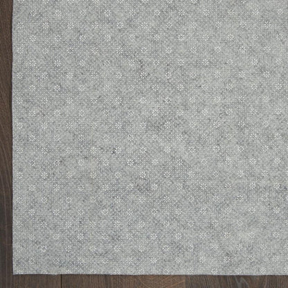 2' X 6' Gray Striped Weave Non Slip Rug Pad HomeRoots