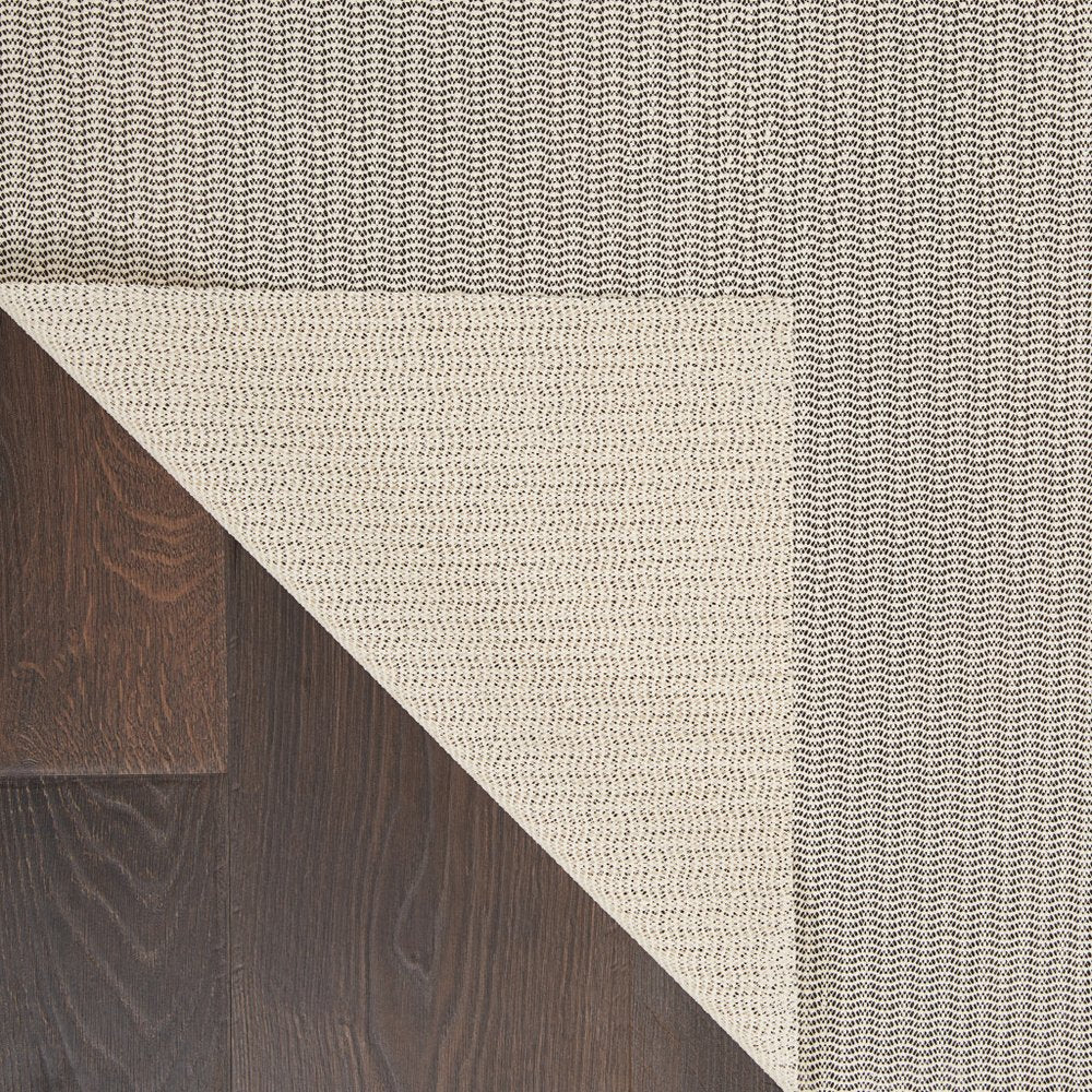 12' x 15' Ivory Striped Weave Non Slip Rug Pad HomeRoots