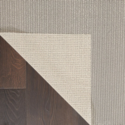 12' x 15' Ivory Striped Weave Non Slip Rug Pad HomeRoots