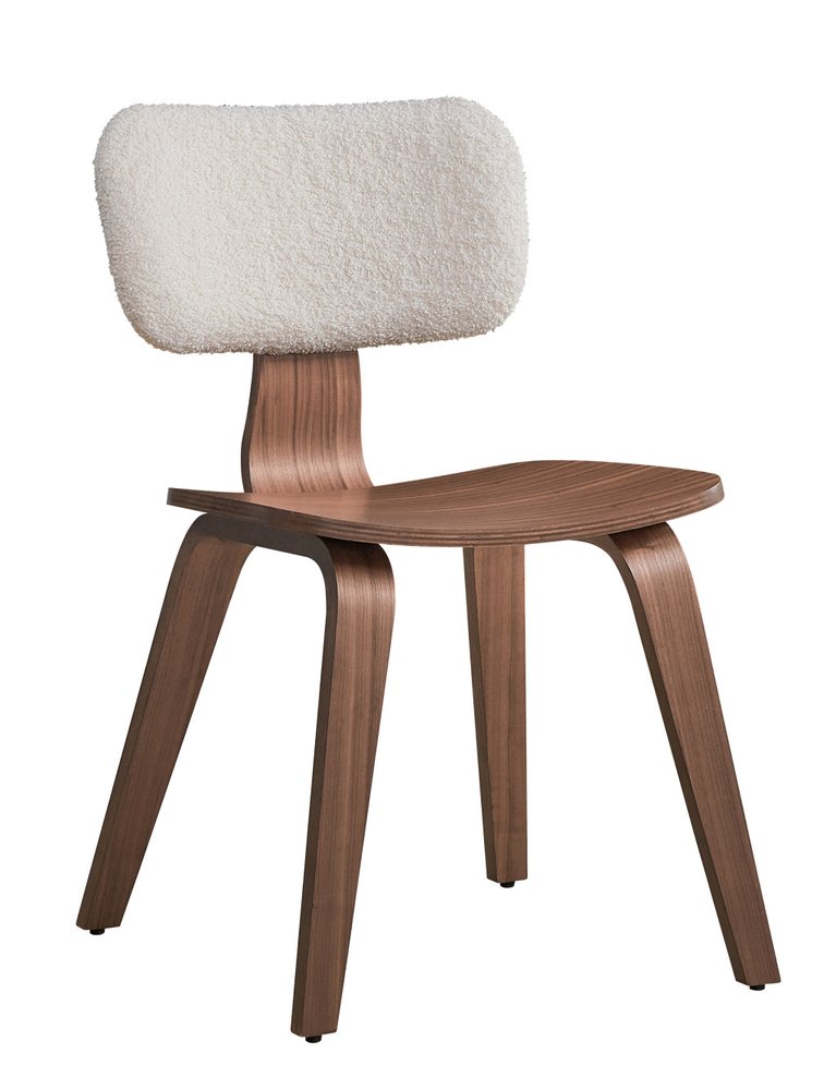 Set of Two Green and Brown Fabric Open Back Dining Side Chairs HomeRoots