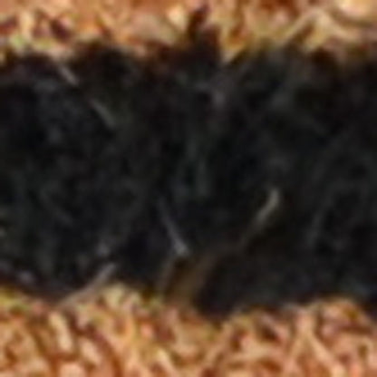 20" X 30" Brown and Black Coir Animal Print Outdoor Door Mat
