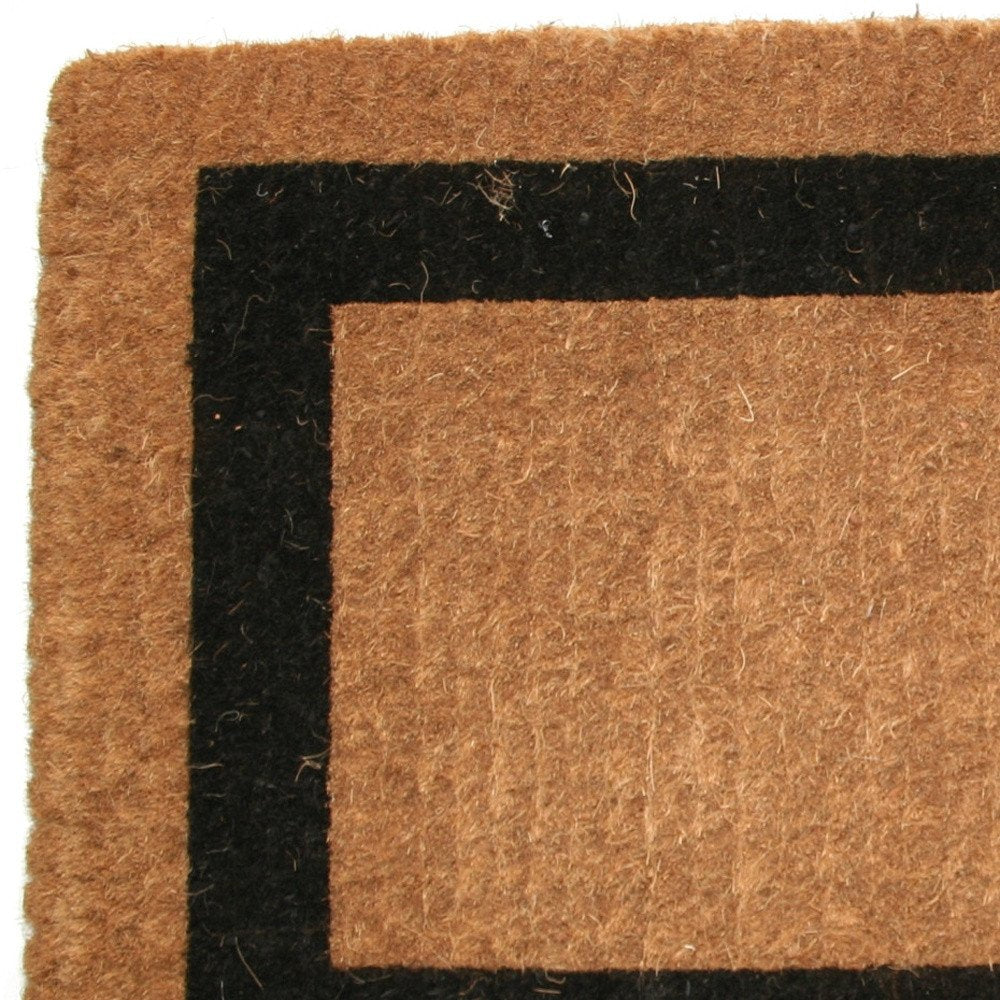 36" X 60" Brown and Black Coir Outdoor Door Mat — view 10