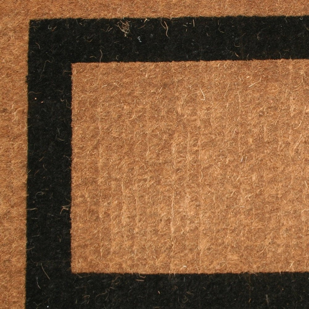 36" X 60" Brown and Black Coir Outdoor Door Mat — view 8