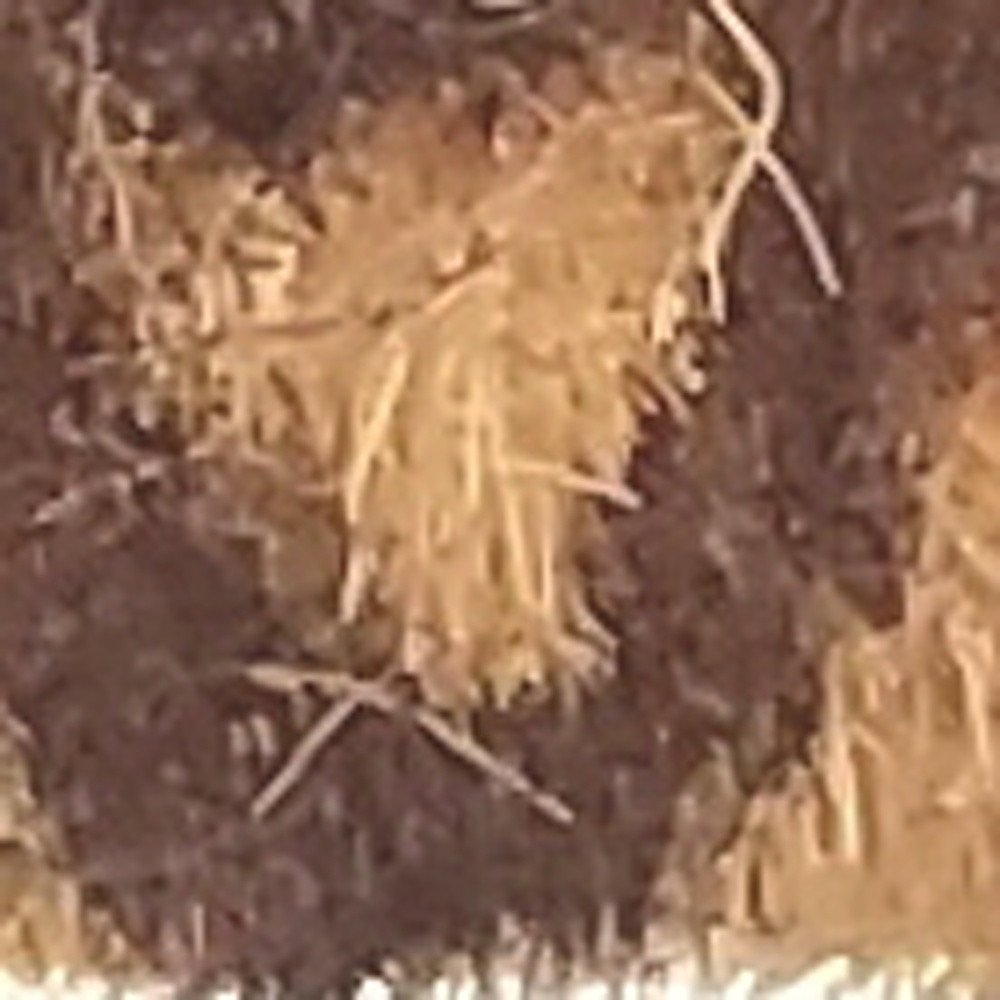 18" X 30" Brown Coir Floral Outdoor Door Mat — view 5