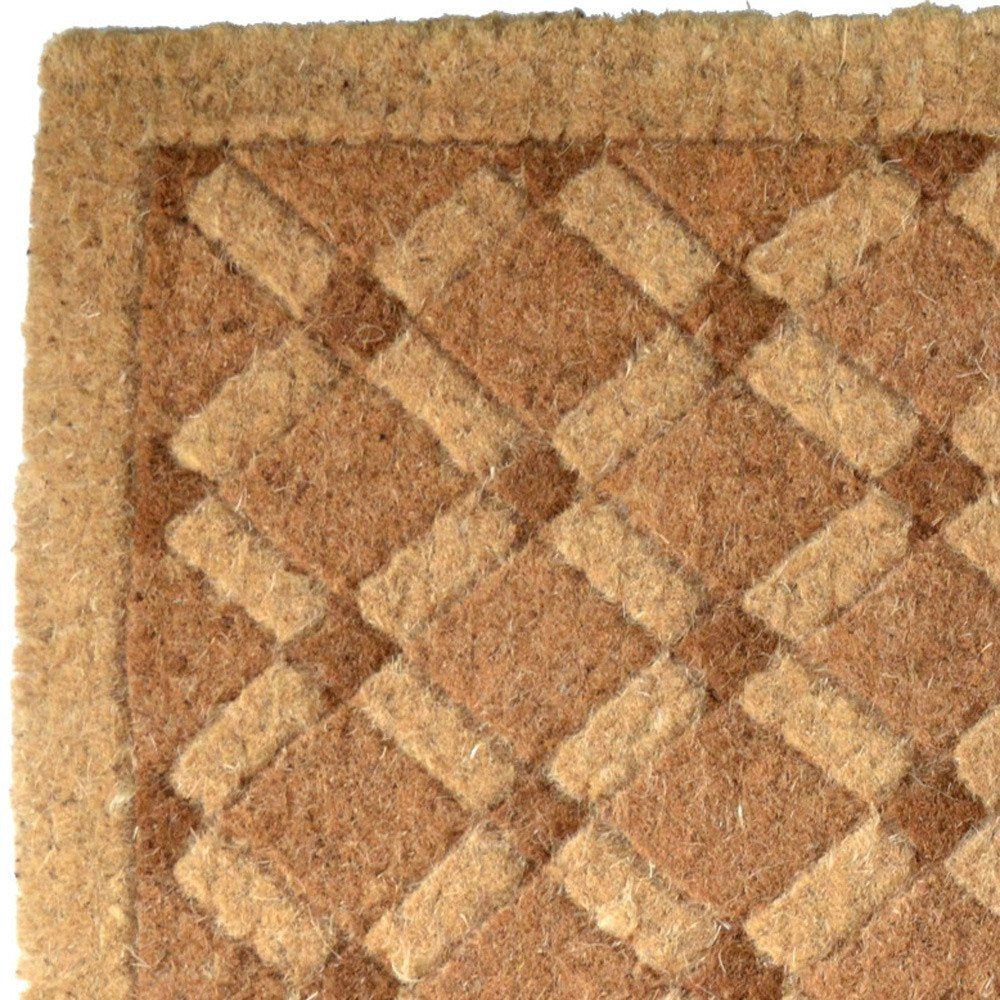 24" X 48" Brown Coir Outdoor Door Mat — view 11