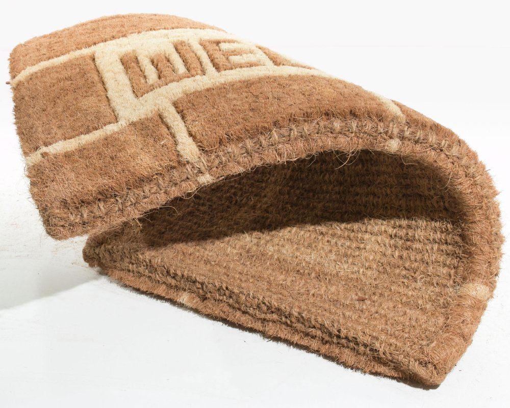 18" X 30" Brown Coir Welcome Outdoor Door Mat — view 3