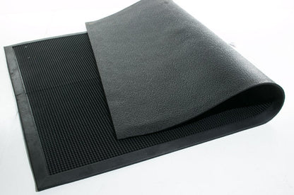 32" X 48" Black Rubber Outdoor Door Mat