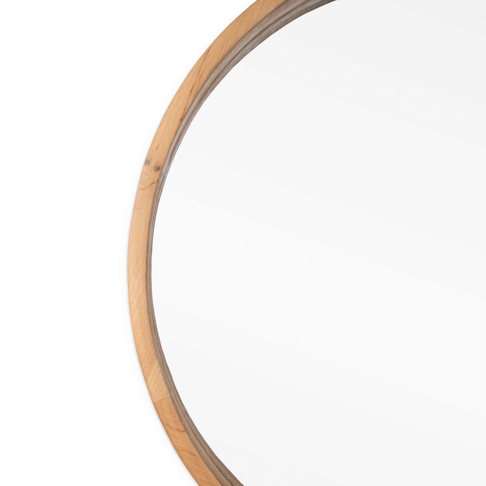 30" Bronze Round Metal Framed Accent Mirror HomeRoots