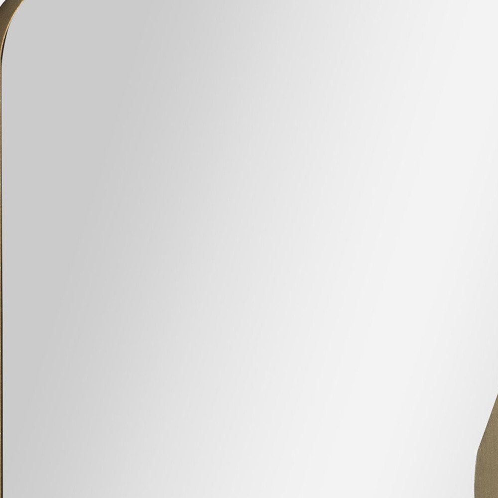 28" Bronze Metal Accent Mirror HomeRoots
