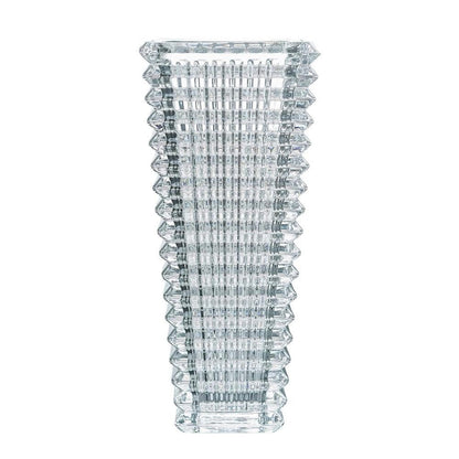 11" Clear Geometric Glass Table Vase HomeRoots