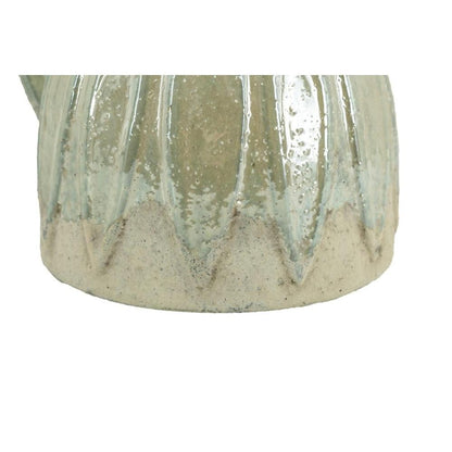 7" Gray Ceramic Round Jug Vase HomeRoots