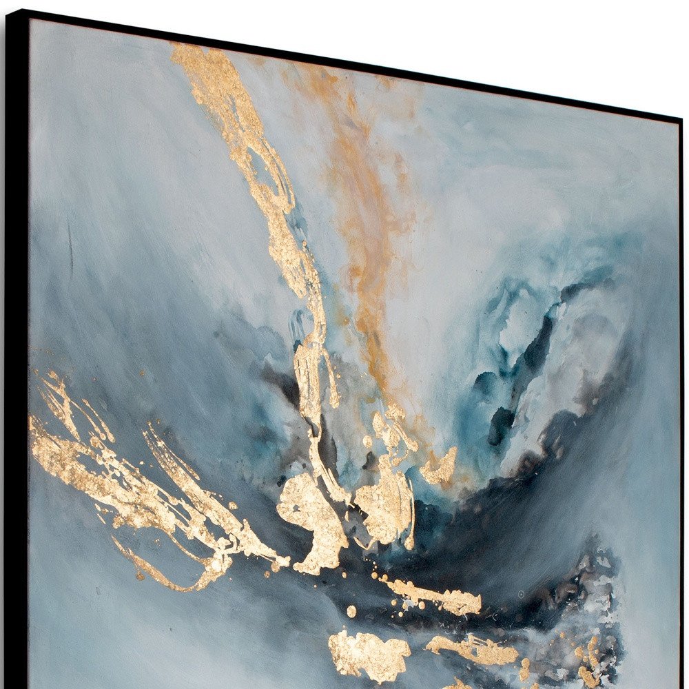 Temptress Hand Painted Black Floater Frame Wall Art — view 4