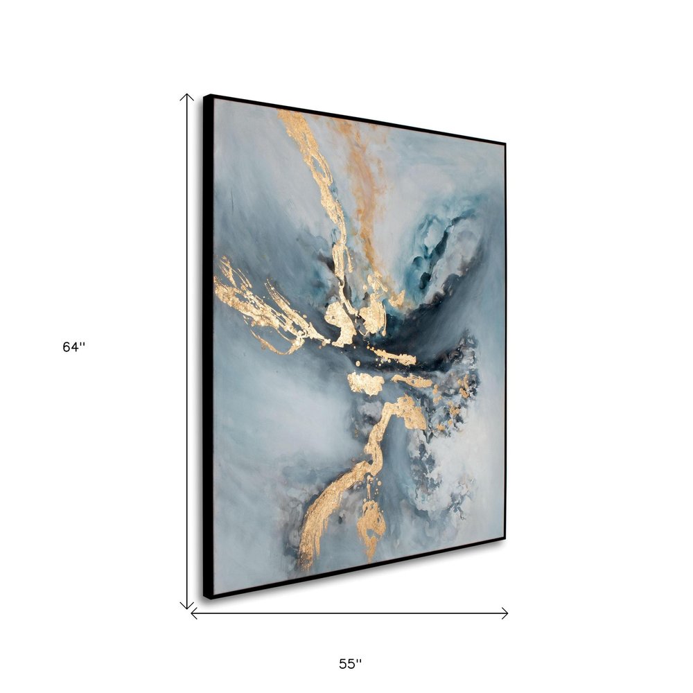 Temptress Hand Painted Black Floater Frame Wall Art — view 5