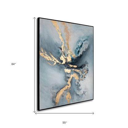Temptress Hand Painted Black Floater Frame Wall Art HomeRoots