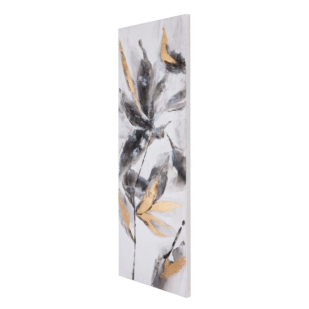 Opulent Petals I Hand Painted Unframed Wall Art HomeRoots