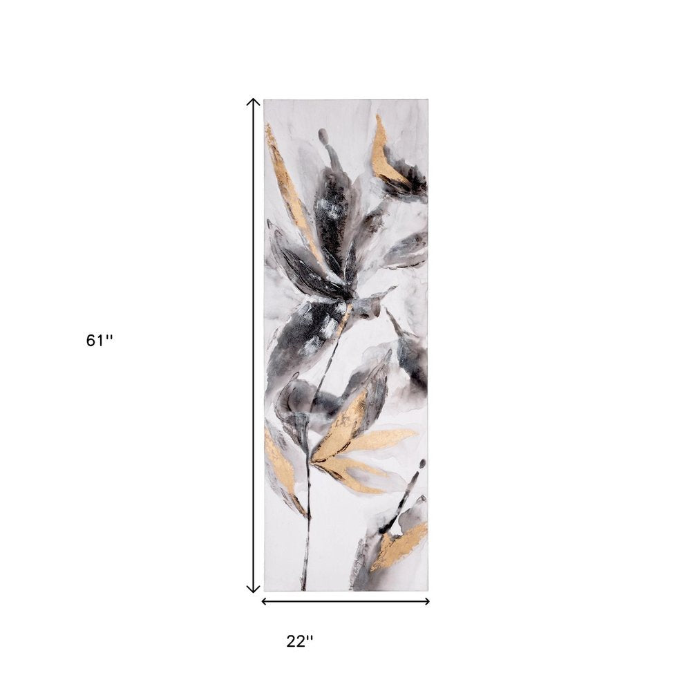 Opulent Petals I Hand Painted Unframed Wall Art — view 8