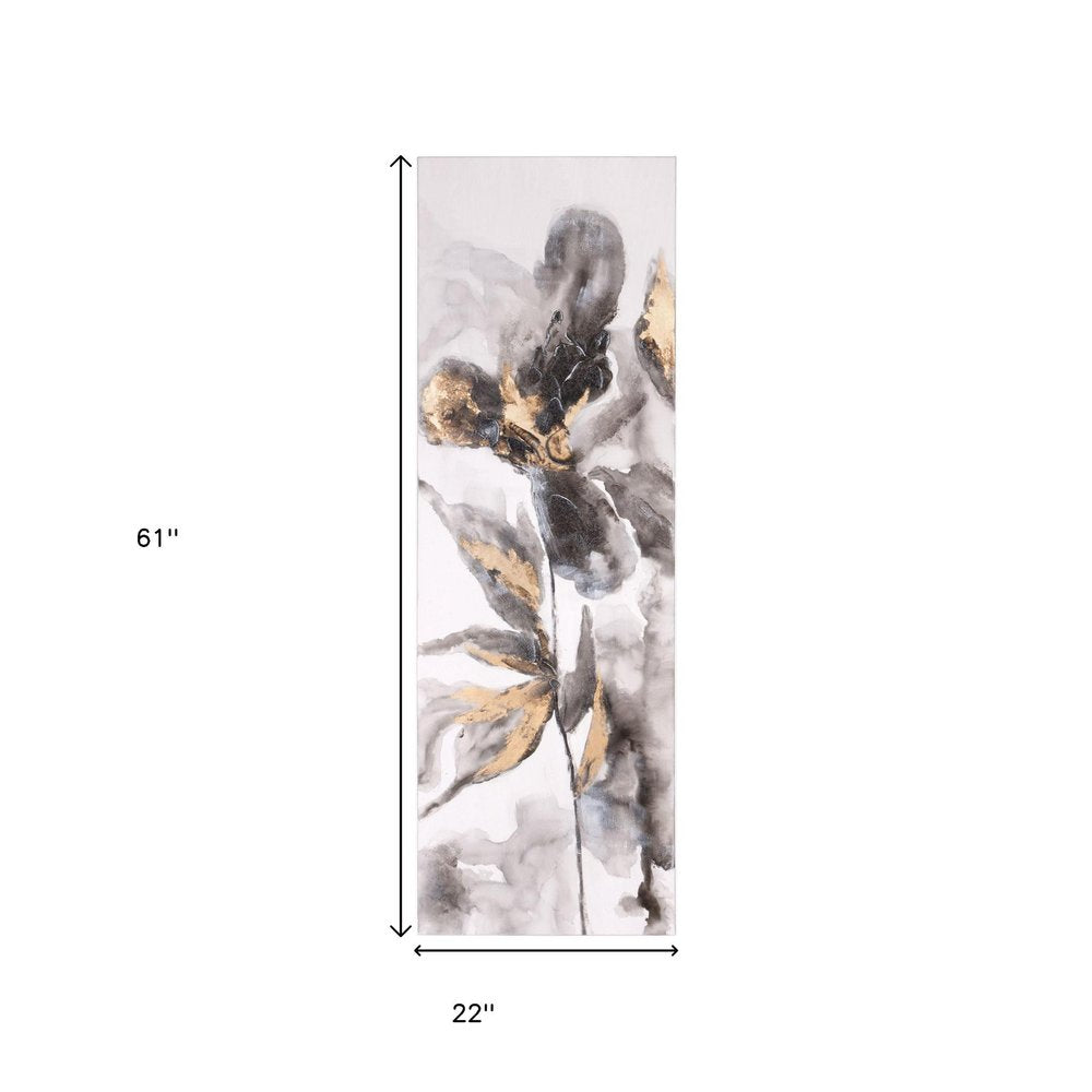 Opulent Petals II Hand Painted Unframed Wall Art — view 8